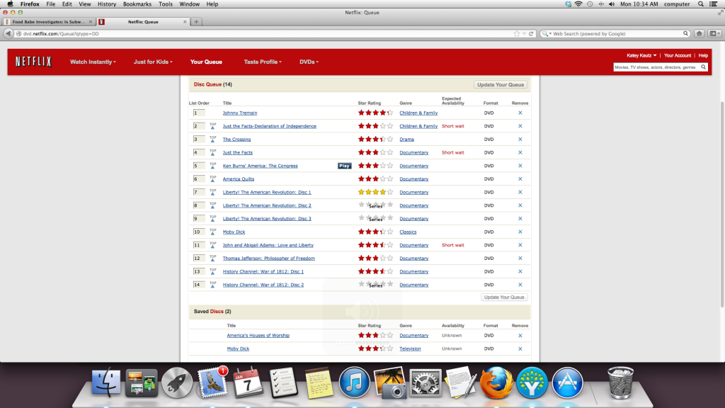 History movies on Netflix with Illuminations by Bright Ideas Press