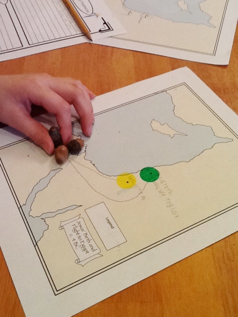 Mapping Jesus' travels on a WonderMaps map @brightideasteam
