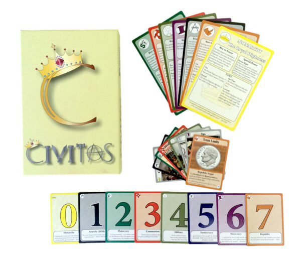 Civitas The Government Card Game Bright Ideas Press