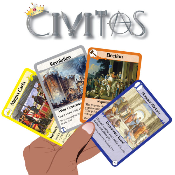 Civitas The Government Card Game Bright Ideas Press