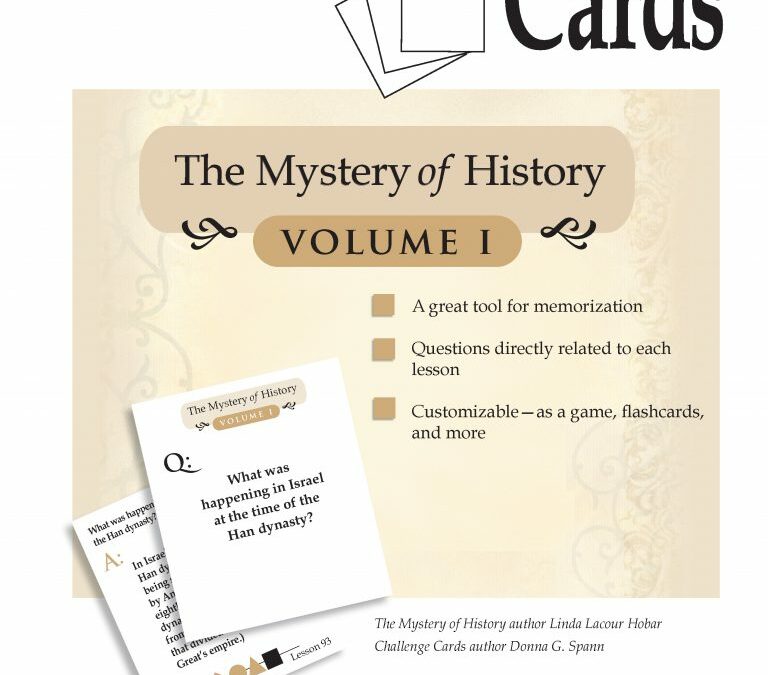 The Mystery of History Volume I Challenge Cards (digital)