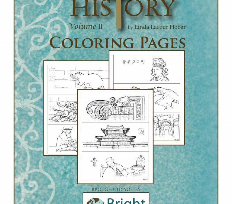 The Mystery of History Volume II Coloring Pages (digital)
